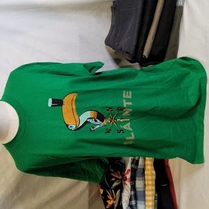 Guinness Slainte green bird shirt weathervane XL